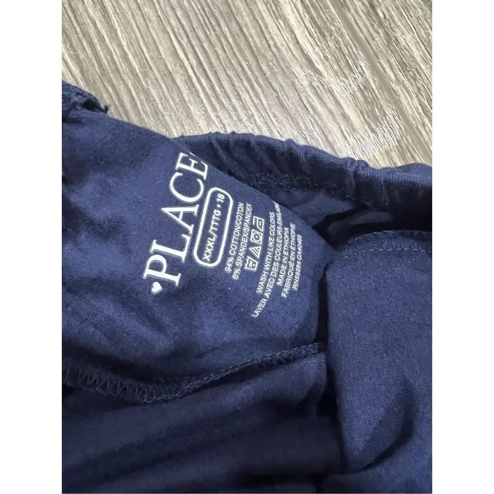 Girls The Children's Place NWOTs Navy Leggings size 18